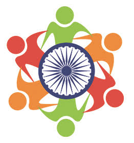 Ashoka Chakra at the heart of the CCC emblem